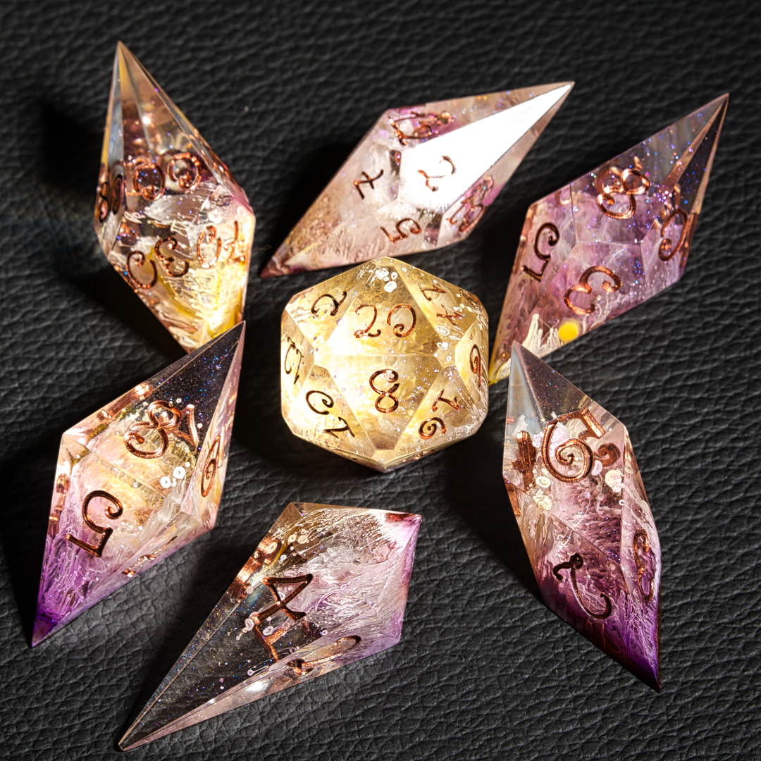 Pointy Dice Sets