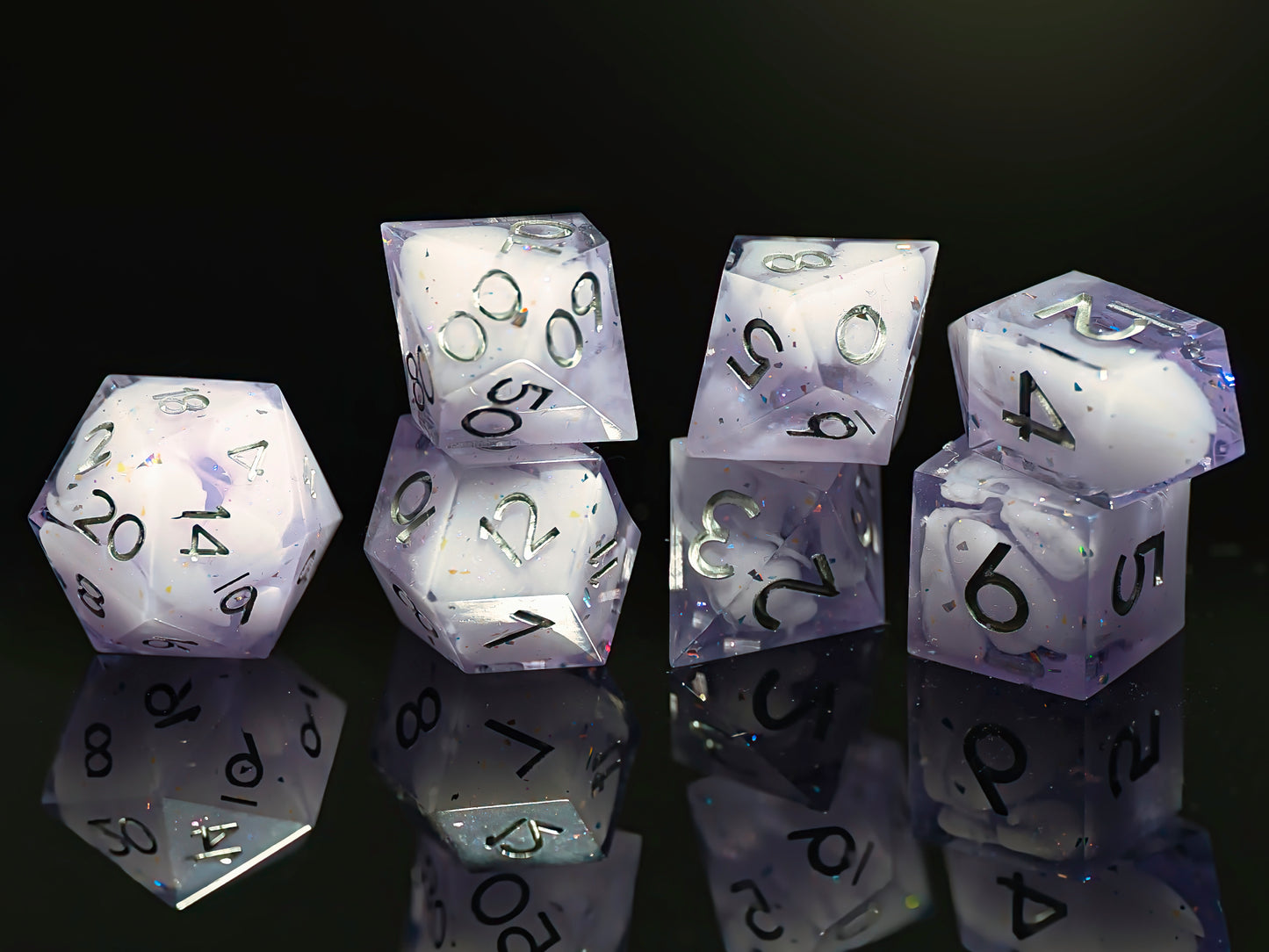 Opaline Wisp Dice Set